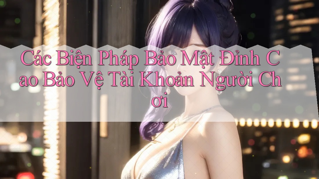 Các Biện Pháp Bảo Mật Đỉnh Cao Bảo Vệ Tài Khoản Người Chơi
