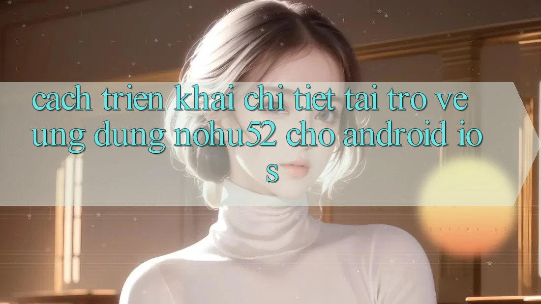 Cách triển khai Chi Tiết Tải trở về Ứng Dụng nohu52 Cho Android & iOS