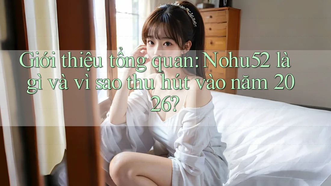 Giới thiệu tổng quan: Nohu52 là gì và vì sao thu hút vào năm 2026?