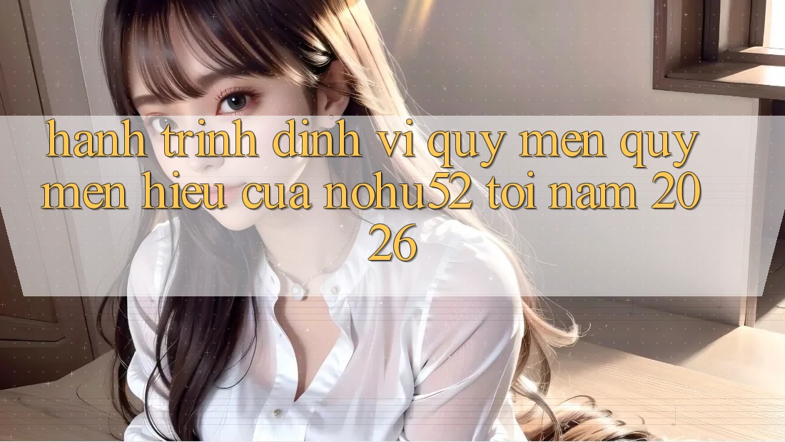 Hành Trình Định Vị Quý mến quý mến Hiệu Của nohu52 Tới Năm 2026 Hành Trình Định Vị Quý mến quý mến Hiệu Của nohu52 Tới Năm 2026