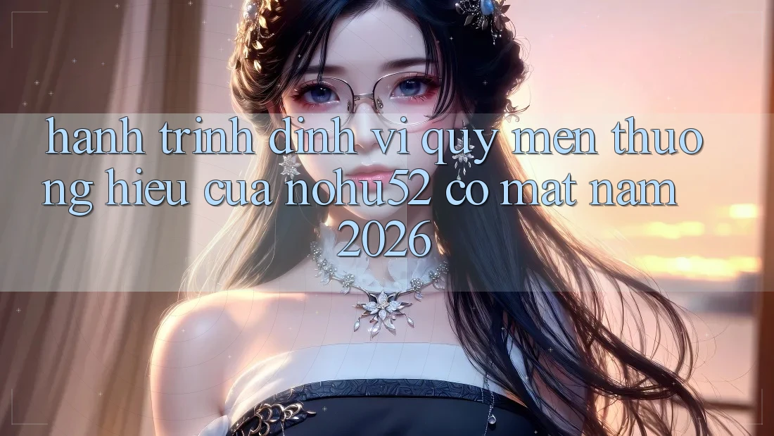 Hành Trình Định Vị Quý mến thương Hiệu Của nohu52 Có mặt Năm 2026 Hành Trình Định Vị Quý mến thương Hiệu Của nohu52 Có mặt Năm 2026