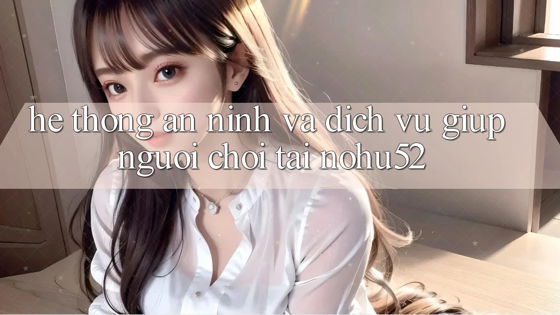 Hệ Thống An ninh Và Dịch Vụ Giúp Người chơi Tại nohu52 Hệ Thống An ninh Và Dịch Vụ Giúp Người chơi Tại nohu52