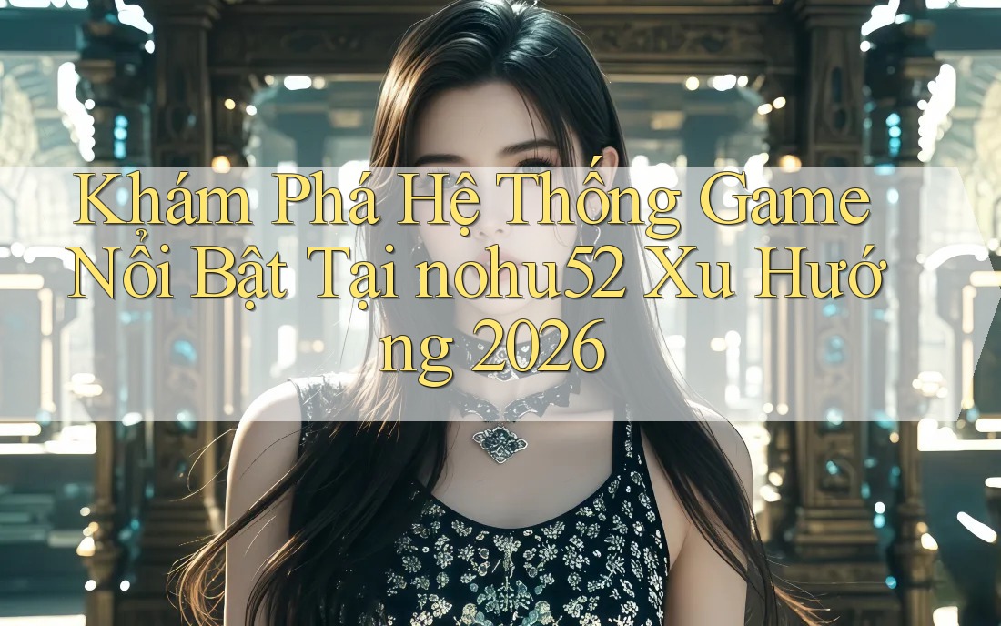 Khám Phá Hệ Thống Game Nổi Bật Tại nohu52 Xu Hướng 2026