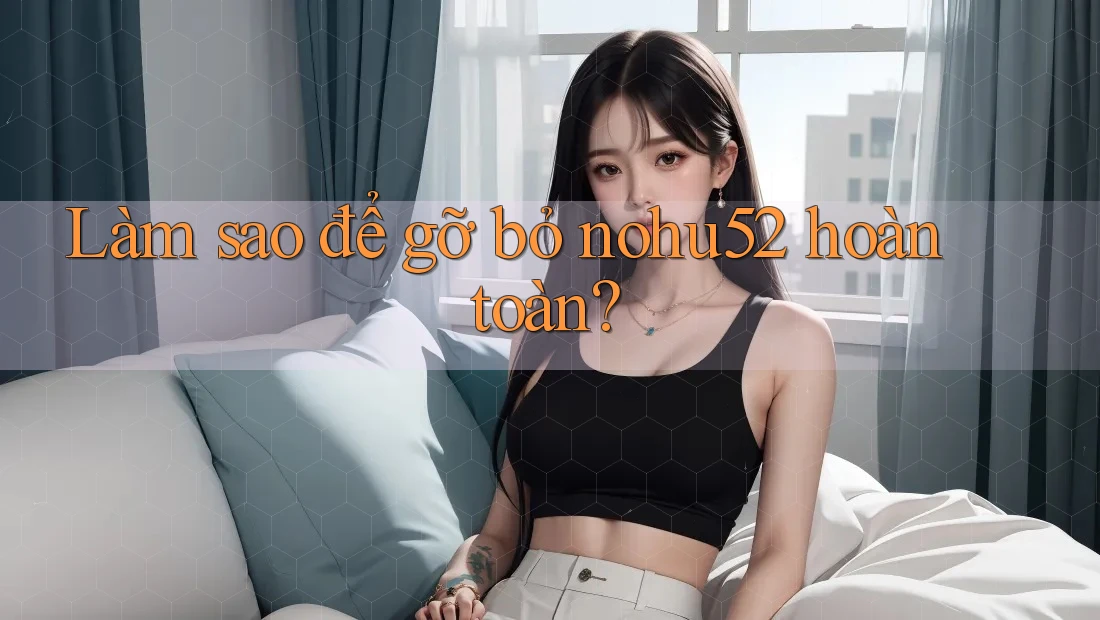 Làm sao để gỡ bỏ nohu52 hoàn toàn? Làm sao để gỡ bỏ nohu52 hoàn toàn?