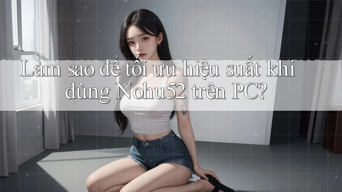 Làm sao để tối ưu hiệu suất khi dùng Nohu52 trên PC?