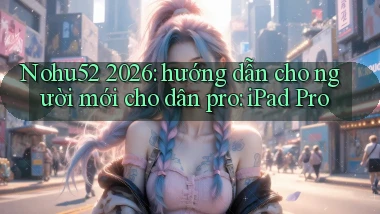 Nohu52 2026 hướng dẫn cho người mới cho dân pro iPad Pro