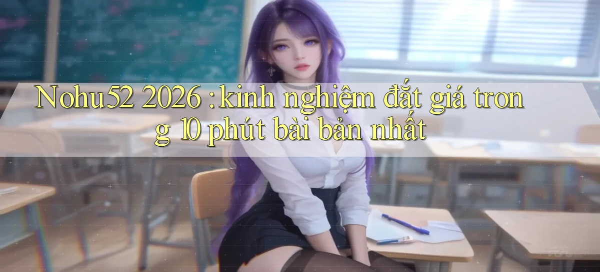 Nohu52 2026 kinh nghiệm đắt giá trong 10 phút bài bản nhất