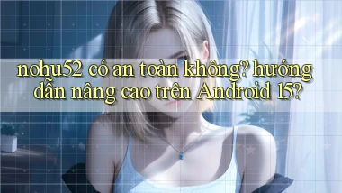 nohu52 có an toàn không hướng dẫn nâng cao trên Android 15