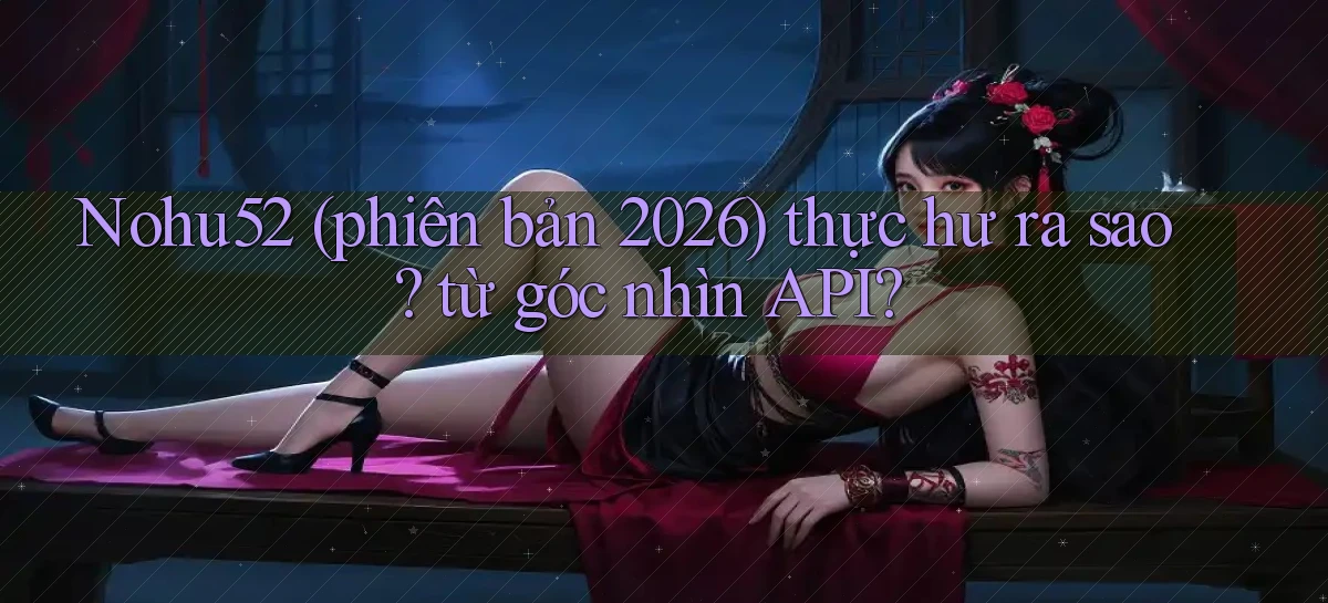 Nohu52 (phiên bản 2026) thực hư ra sao từ góc nhìn API
