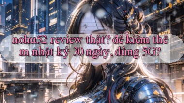nohu52 review thật để kiếm thêm nhật ký 30 ngày, dùng 5G