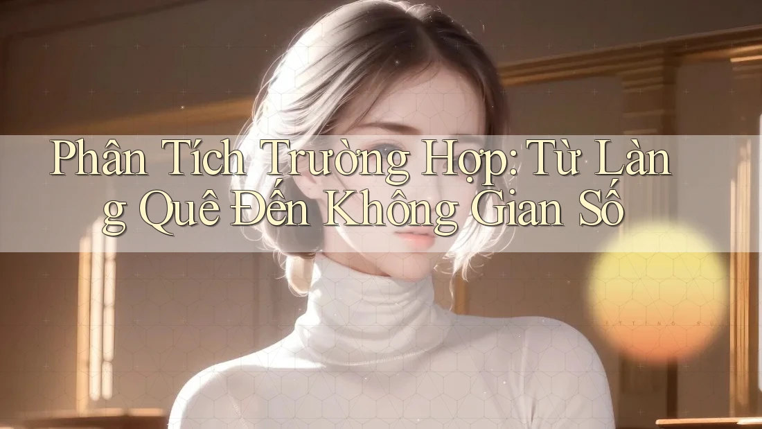 Phân Tích Trường Hợp: Từ Làng Quê Đến Không Gian Số Phân Tích Trường Hợp: Từ Làng Quê Đến Không Gian Số