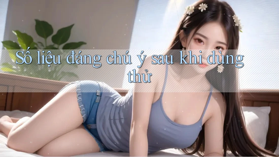 Số liệu đáng chú ý sau khi dùng thử