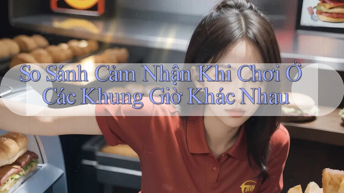 So Sánh Cảm Nhận Khi Chơi Ở Các Khung Giờ Khác Nhau