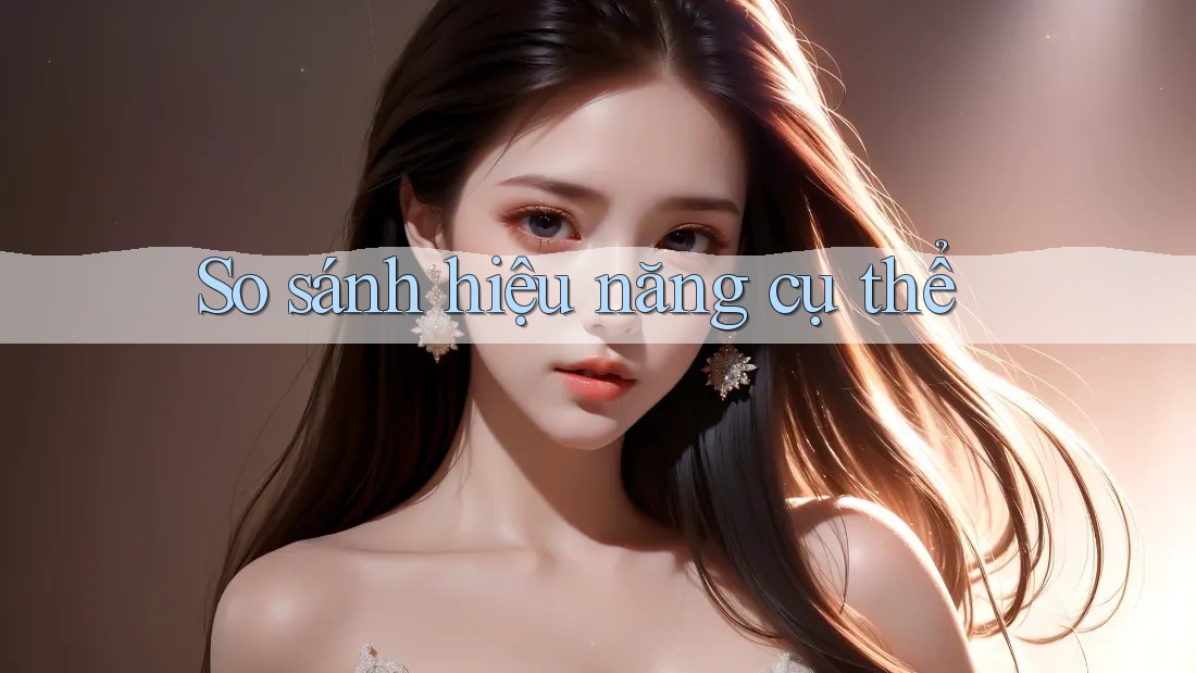 So sánh hiệu năng cụ thể So sánh hiệu năng cụ thể