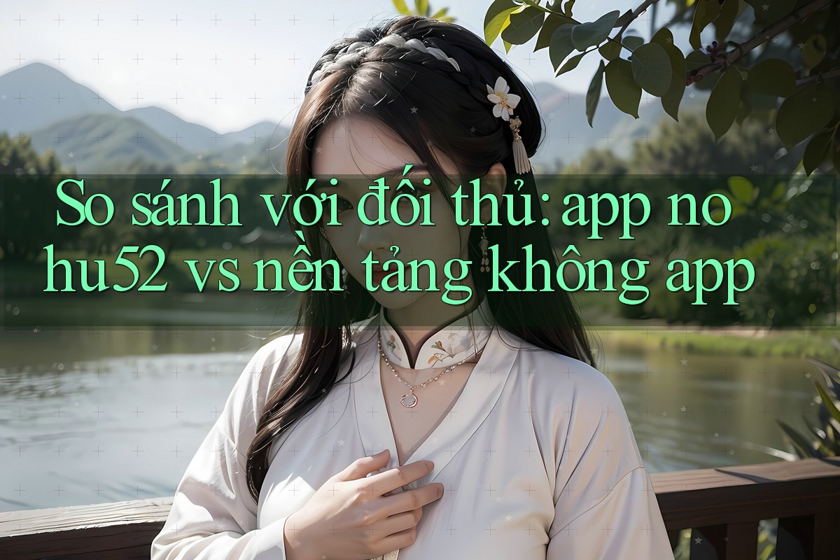 So sánh với đối thủ: app nohu52 vs nền tảng không app So sánh với đối thủ: app nohu52 vs nền tảng không app