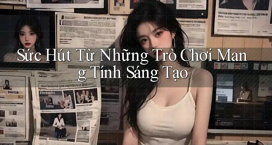 Sức Hút Từ Những Trò Chơi Mang Tính Sáng Tạo Sức Hút Từ Những Trò Chơi Mang Tính Sáng Tạo
