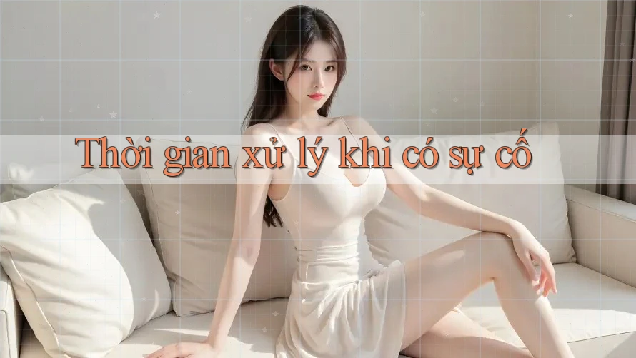 Thời gian xử lý khi có sự cố