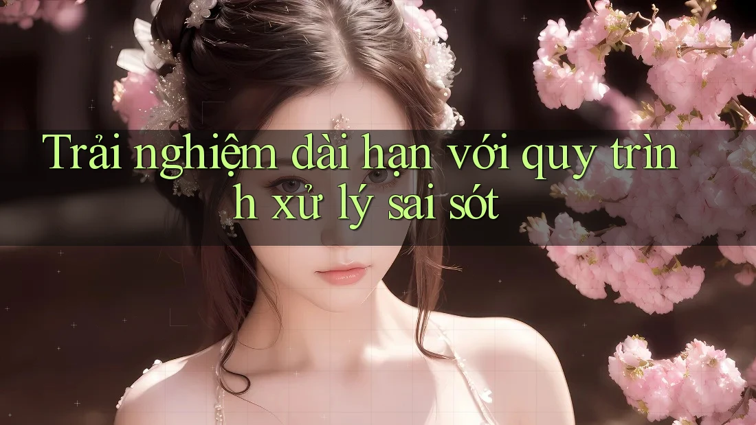 Trải nghiệm dài hạn với quy trình xử lý sai sót Trải nghiệm dài hạn với quy trình xử lý sai sót