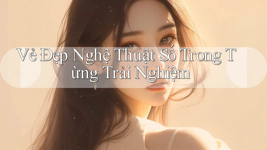 Vẻ Đẹp Nghệ Thuật Số Trong Từng Trải Nghiệm Vẻ Đẹp Nghệ Thuật Số Trong Từng Trải Nghiệm