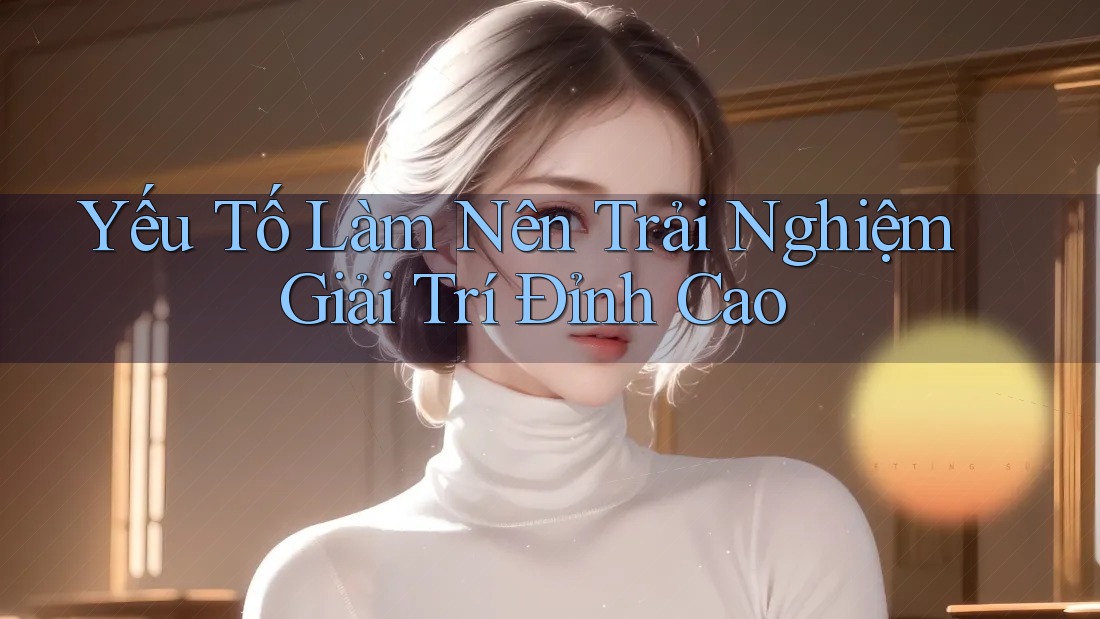 Yếu Tố Làm Nên Trải Nghiệm Giải Trí Đỉnh Cao Yếu Tố Làm Nên Trải Nghiệm Giải Trí Đỉnh Cao